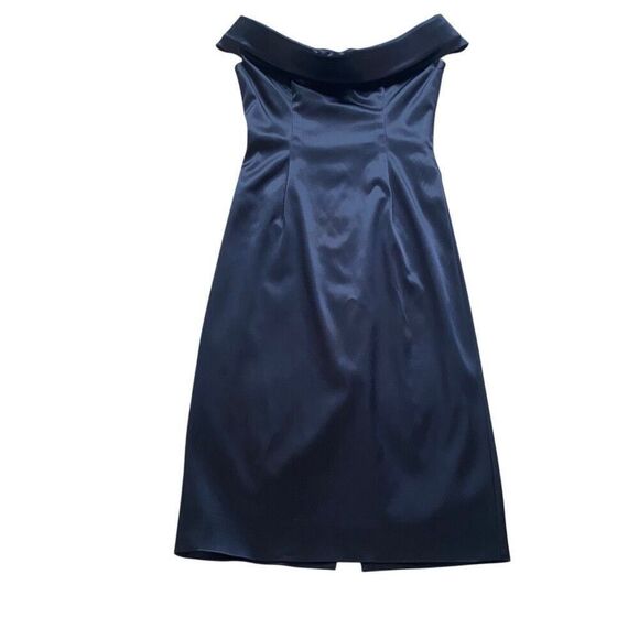 Luly Yang EUC Formal Black Tie Cocktail Dress Elegant Gala Martini Crescendo XS - Picture 3 of 10